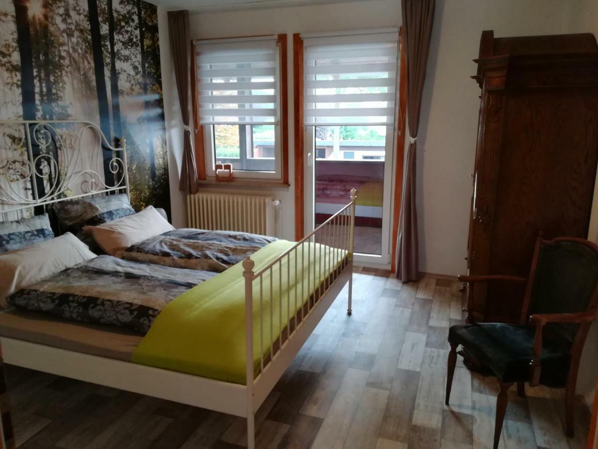 Ferienwohnung Am Reinhardswald - Eichenlaub - Mit Sauna Trendelburg Exteriör bild